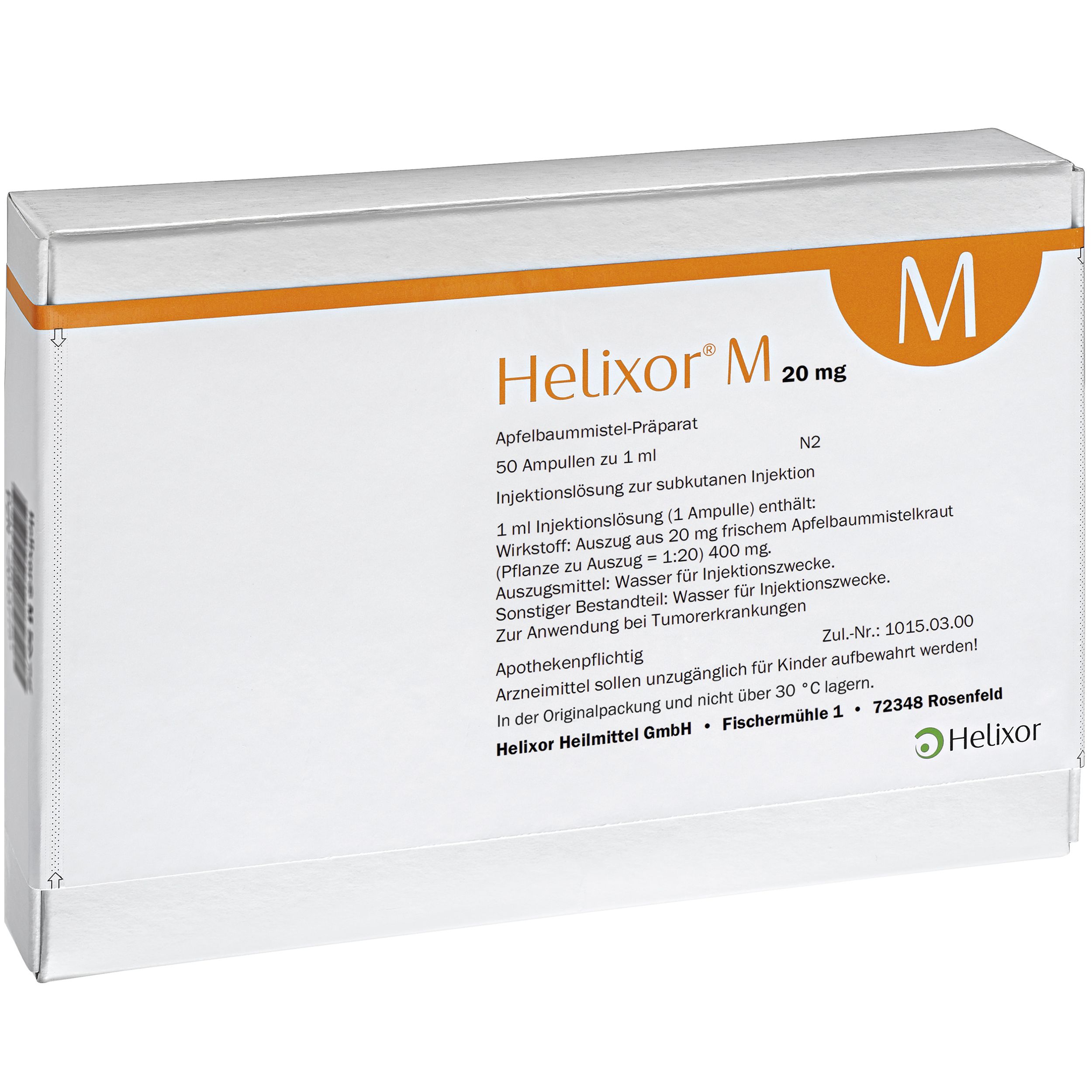 HELIXOR M Ampullen 20 mg