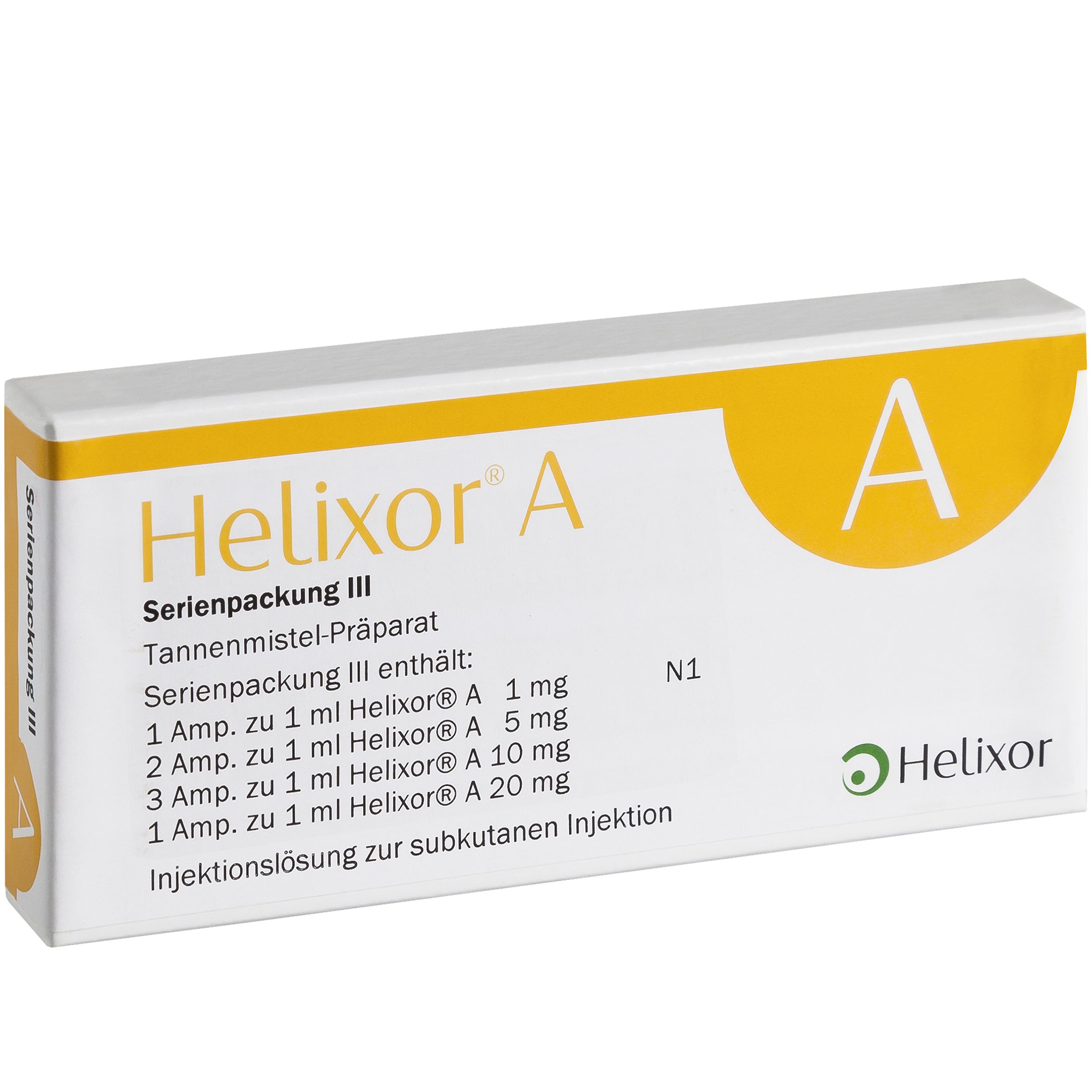 HELIXOR A Serienpackung III Ampullen